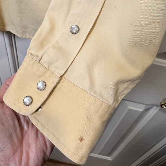 Ralph Lauren vintage Cream Button Down Shirt - Picture 5 of 6